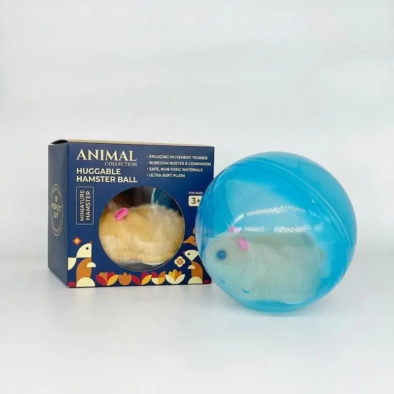 Smart Cat Toy: USB Rechargeable Auto-Rolling Ball for Hands-Free Play with Mouse for Indoor Cats